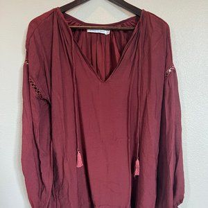 Faithful the Brand Burgundy Tunic